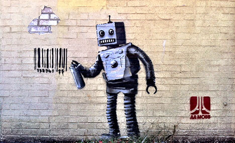 Robot Banksy